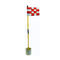 OEM Pultruded Fiberglass Rod แท่งไฟเบอร์กลาสที่เป็นของแข็งสำหรับ Golf Alignment Stick Pole