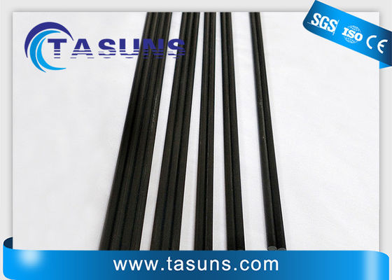 แท่งคาร์บอน Pultruded 6 มม., T300 Carbon Fiber Round Stock